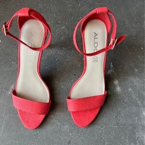 ALDO Women's Red heels